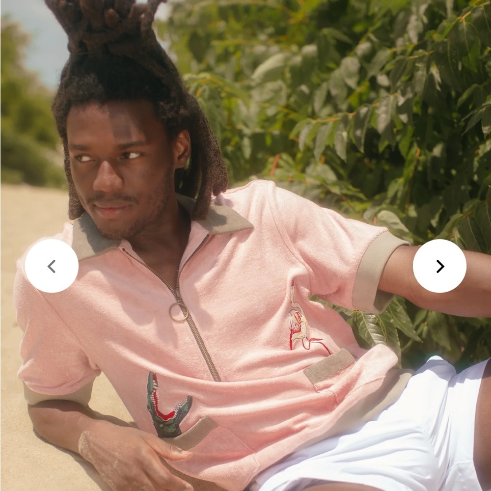 Tombolo 'Flamingo Tartare' Shirt